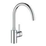 Mitigeur monocommande eurosmart cosmopolitan bec haut pour �vier grohe 32845002
