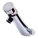 Mitigeur temporis� presto neo sur plage pour lavabo presto 68403