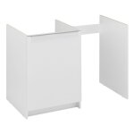 Meuble bas kitchenette classik 100cm 1 porte avec niche pour r�frig�rateur moderna abce100d05