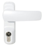 Module b�quille et cylindre idea blanc iseo 94011004t