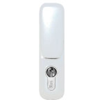 Module bouton et cylindre idea blanc iseo 94012004t