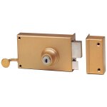 Monopoint en applique bloctout horizontale tirage droite - bricard - 360013