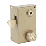 Monopoint en applique vega  mentonnet cylindre de 45 mm gauche jpm 121600 - 01 - 2a