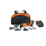 Multimaster 18 v amm 500 as + batterie 2 ah + chargeur en sac nylon fein 71293869000