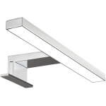 Neova applique leds primo 4, 8w 160lumens - nova - a2419693