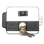 Nuova feb assa abloy italie electro serrure multipla  bouton acier zingu - assa abloy - nf5015 / 1z ...