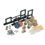 Obo bettermann el�ment d'alimentation rouge pour collecteur plancher rehau 257408010