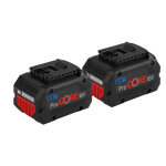 Pack 2 batteries 18 v procore 5. 5 ah bosch