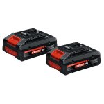 Pack 2 batterie twinpack 18 v 4. 0 ah bosch expert 1600a03738