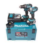 Pack de 2 outils 18v (ddf452 / dtd152) + 3 batteries 5ah + chargeur rapide + coffret makpac - makita ... Pack de 2 outils 18v (ddf452 / dtd152) + 3 batteries 5ah + chargeur rapide + coffret makpac - makita ...