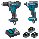 Pack 2 outils 18v (ddf482 / dtd152) + 3 batteries 3ah + chargeur + coffret makpac - makita - dlx2127j1 ... Pack 2 outils 18v (ddf482 / dtd152) + 3 batteries 3ah + chargeur + coffret makpac - makita - dlx2127j1 ...