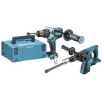 Pack de 2 outils 18v lxt (dhr264 / dhp481) (sans batterie ni chargeur) en coffret makpac - makita Pack de 2 outils 18v lxt (dhr264 / dhp481) (sans batterie ni chargeur) en coffret makpac - makita