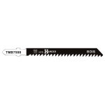 Pack de 5 lames de scie sauteuse tmb7508 pour le bois 75mm - hanger - 150220 Pack de 5 lames de scie sauteuse tmb7508 pour le bois 75mm - hanger - 150220
