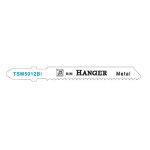Pack de 5 lames de scie sauteuse tsm5012bi pour mtal 50mm - hanger - 150210
