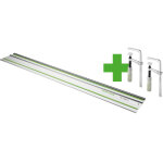 Pack rail de guidage fs 1400 + 2 serre - joints fsz 120 festool 578422