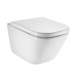 Pack wc carr� cuvette et abattant the gap square roca a34h47l000