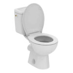 Pack wc noe m�canique finition blanc brillant sortie horizontale porcher p114601