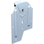 Paire de montures galet flasque acier - mantion - 0250a x 2 Paire de montures galet flasque acier - mantion - 0250a x 2