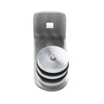 Paire de pattes de fixation droites 40 mm inox 316 satin - duval - 22 - 0720 - 2100
