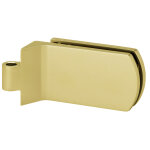 Paire de paumelle arrondie pour feuillure de 35 mm laiton poli metalux nm98138000