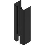 Paire de poignée aileron 300mm laqué noir ral9005 satiné - la croisee ds - ds6825 - p013 Paire de poignée aileron 300mm laqué noir ral9005 satiné - la croisee ds - ds6825 - p013