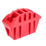 Paire de sabots rouge pour marchepieds hanger 100210 rouge