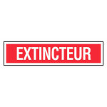 Panneau ''extincteur'' 330 x 75mm - novap - 4120393 Panneau ''extincteur'' 330 x 75mm - novap - 4120393