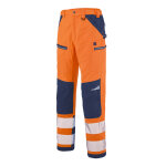 Pantalon homme spanner hv orange / bleu marine t0 / xs lafont 1athhv - 6 - 404 - 0 / xs orange fluo