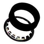 Paquet de 20 collets mobiles 20x27 d18 gripp 1013 noir