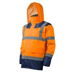 Parka matelass�e keta � haute visibilit� orange / marine t 2xl coverguard 7ketoxxl orange