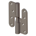 Paumelle h�lico�dale huisserie bois gauche 100 x 86 mm monin 635070