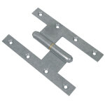 Paumelle renforc�e ff g. e / n. r 160 x 100 mm brut gauche faure et fils ffg1610cg0