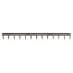 Peigne d'alimentation universel phase + neutre hx / vx horizontale 1 p 13 modules - legrand - 404926 ...