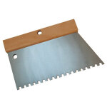 Peigne  colle manche bois 220mm u 6x6 - mejix - 180231