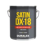 Peinture finitions glycero satin dx18 intrieure / extrieure 1 l duralex 106100211 blanc
