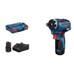 Perceuse - visseuse 12v gsr 12v - 35 hx + 2 batteries 3ah + chargeur + coffret l - boxx - bosch - 06019j9100 ...