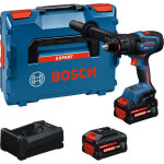 Perceuse - visseuse 18 v exsr18v - 150 biturbo brushless + 2 batterie 8 ah + chargeur rapide + coffret ...