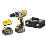 Perceuse - visseuse 18v + 2 batteries 6ah + chargeur + coffret tstak - dewalt - dcd996t2