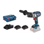 Perceuse - visseuse 18v gsr 18v - 110 c + 2 batteries procore 4ah + chargeur + l - boxx - bosch - 06019g010a ...