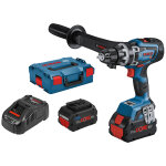 Perceuse - visseuse 18v gsr 18v - 150 c biturbo + 2 batteries 5, 5ah + chargeur + l - boxx - bosch - ...