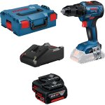 Perceuse - visseuse 18v gsr 18v - 55 + 2 batteries 5ah + chargeur rapide + coffret l - boxx - bosch Perceuse - visseuse 18v gsr 18v - 55 + 2 batteries 5ah + chargeur rapide + coffret l - boxx - bosch