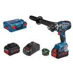 Perceuse visseuse 18v gsr18v - 150 c biturbo + 2 batteries 8. 0ah + chargeur + l - boxx - bosch - 06019j5005 ...