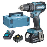 Perceuse - visseuse à percussion 18v + 2 batteries 5ah + chargeur rapide + coffret makpac - makita - ... Perceuse - visseuse à percussion 18v + 2 batteries 5ah + chargeur rapide + coffret makpac - makita - ...