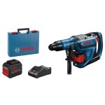 Perforateur 18v gbh 18v - 45 c sds max biturbo + 2 batteries procore 12ah + chargeur + coffret standard ...