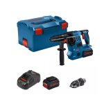 Perforateur sds plus 18v gbh 18v - 28 cf + 2 batteries 8ah + chargeur + l - boxx - bosch - 0611921002 ...