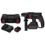 Perforateur sds - plus 18 v hx18 - 22x5 + 2 batteries 5 ah + chargeur + hangbox hanger 401201