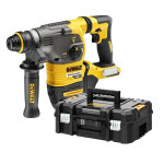 Perforateur sds plus 54v xr flexvolt (sans batterie ni chargeur) en coffret tstak - dewalt - dch333nt ...