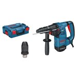 Perforateur sds plus 800w gbh 3 - 28 dfr en coffret l - boxx - bosch - 061124a004