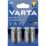 Piles ultra lithium 1, 5 v lr06 aa varta 6106301404