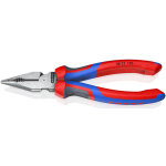 Pince universelle 1 / 2 ronde 185mm - knipex - 08 22 185